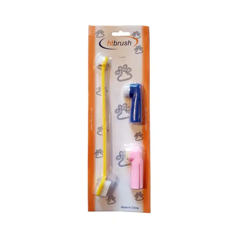 ست مسواک سگ و گربه htbrush
