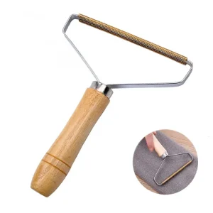 پرزگیر سیمی دو طرفه دسته چوبی